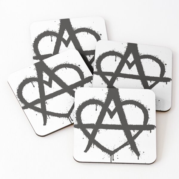 Item preview, Spray Paint Anarchy Symbol Shirt | Grunge Punk Graphic Tee designed and sold by Buldakov.