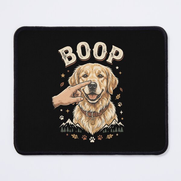 Item preview, BOOP Retriever Dog Nose Tap Pet Lover designed and sold by snowry.