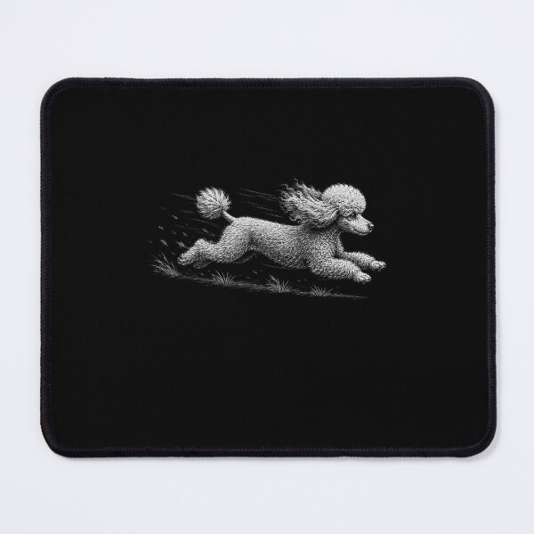Item preview, Cute Running Poodle Dog Lover designed and sold by gunaone-design.