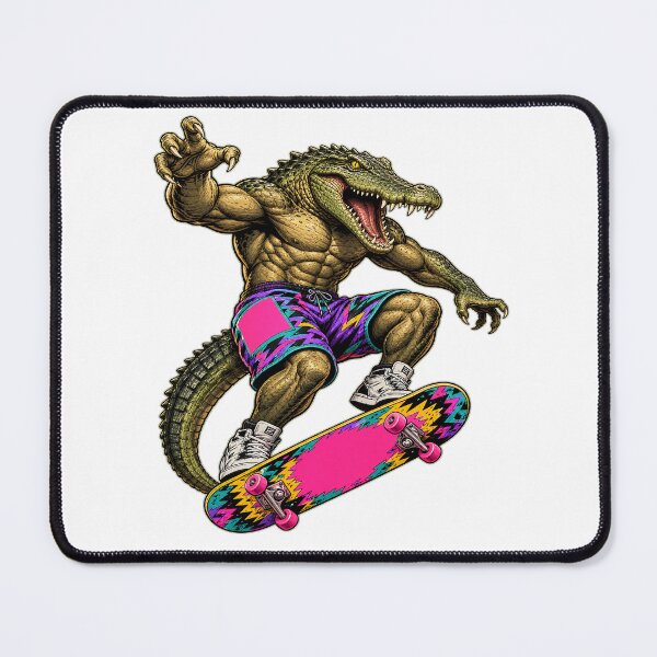 Item preview, Crocodile - the skateboard is a not crime designed and sold by GiaPa78.
