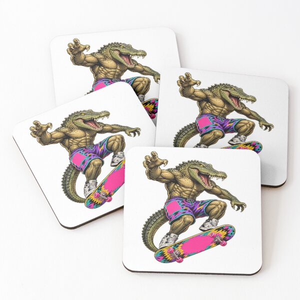 Item preview, Crocodile - the skateboard is a not crime designed and sold by GiaPa78.