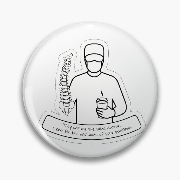 Item preview, Spine Surgeon with Coffee designed and sold by NiftyWrx.