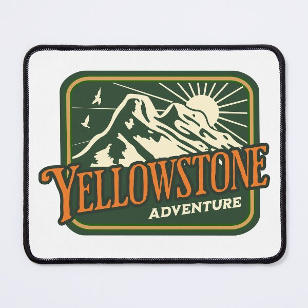 Item preview, Yellowstone National State Park Classic T-shirt Sticker designed and sold by ThinkNature!.