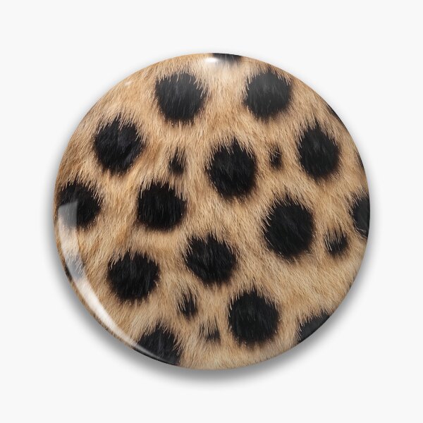 Item preview, Cheetah Print Pattern - Realistic Golden Fur with Black Spots Design designed and sold by Nine Lives Studio.