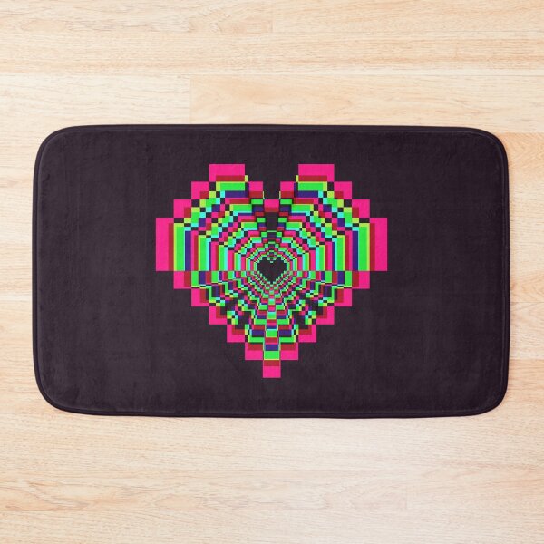 Item preview, Dark Pixel Heart -  Synthwave 2 designed and sold by animinimal.