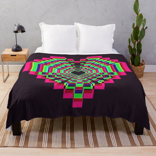 Item preview, Dark Pixel Heart -  Synthwave 2 designed and sold by animinimal.