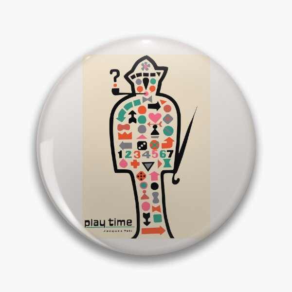 Item preview, Playtime Tati Polish Poster designed and sold by dotodesigns.