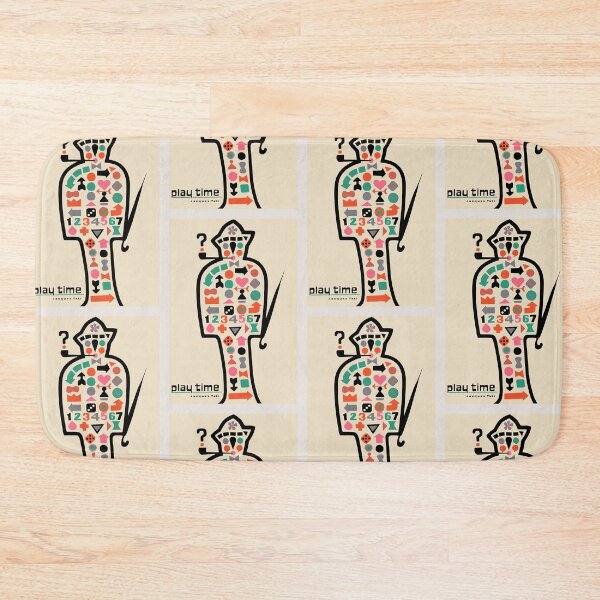 Item preview, Playtime Tati Polish Poster designed and sold by dotodesigns.