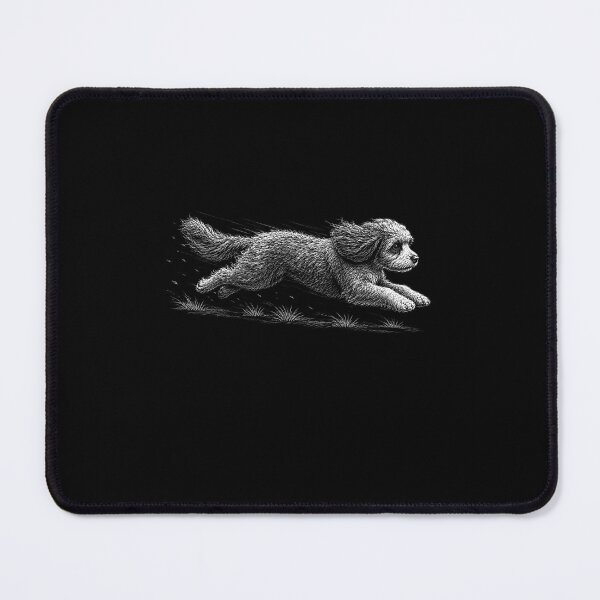 Item preview, Cute Running Cavapoo Dog Lover designed and sold by gunaone-design.