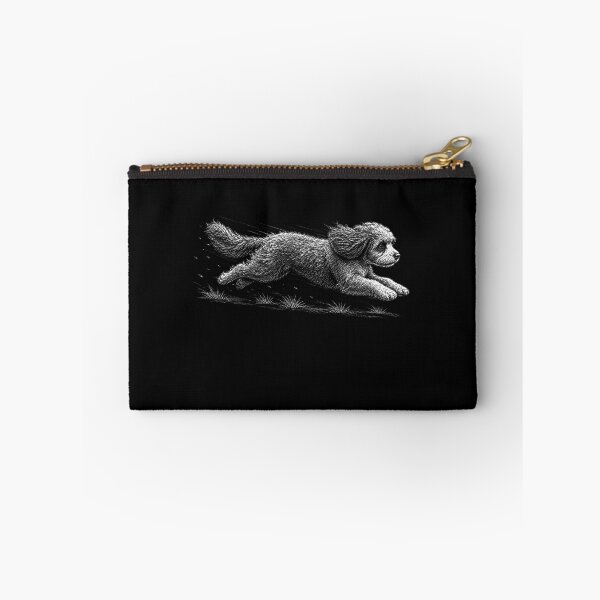 Item preview, Cute Running Cavapoo Dog Lover designed and sold by gunaone-design.