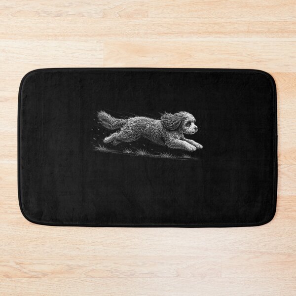 Item preview, Cute Running Cavapoo Dog Lover designed and sold by gunaone-design.