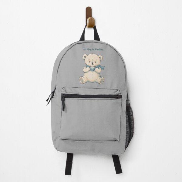 Item preview, Too Cozy to Function | Cute Coffee Bear designed and sold by Doodleberry Bloom.