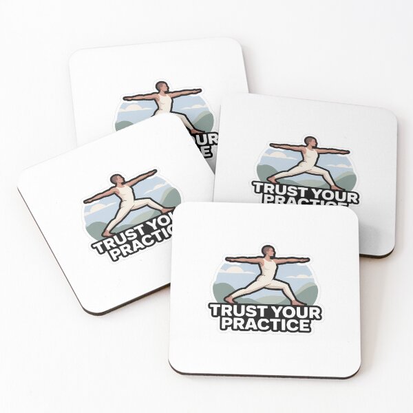 Item preview, Trust Your Practice Yoga Pose designed and sold by NiftyWrx.
