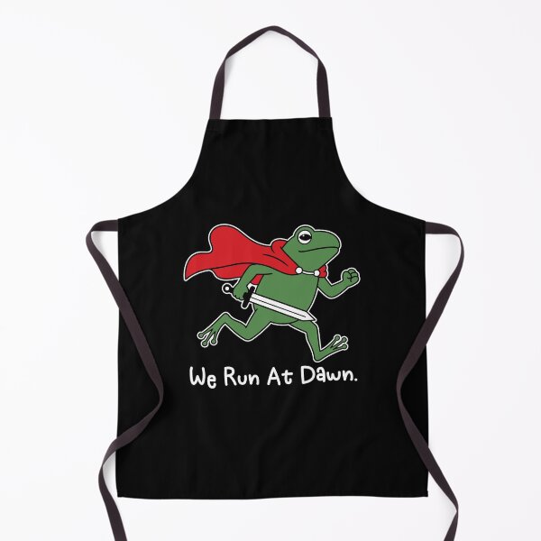 Item preview, We Run At Dawn - Funny Jogging Frogs Marathon Runner Gift designed and sold by gunaone-design.