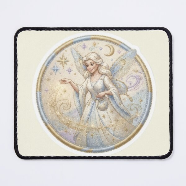 Item preview, Magical Fairy Strewing Stardust In The Night Sky designed and sold by Azurart2.