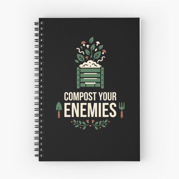 Item preview, Compost Your Enemies Funny Gardener Humor designed and sold by snowry.