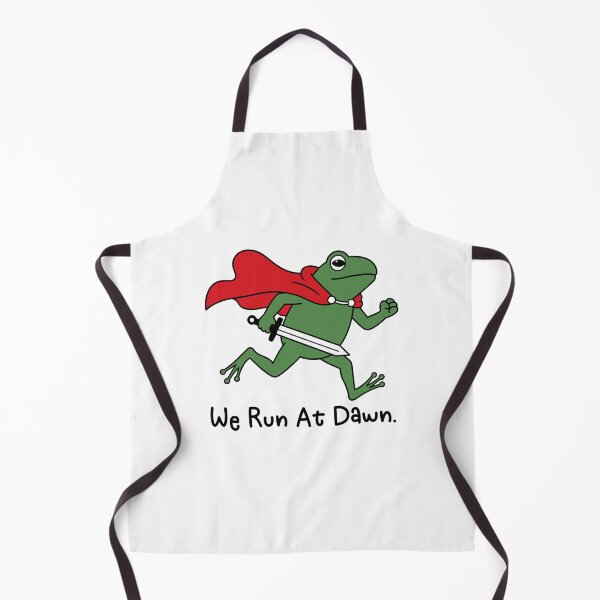 Item preview, We Run At Dawn - Funny Jogging Frog Running Runner Gift designed and sold by gunaone-design.