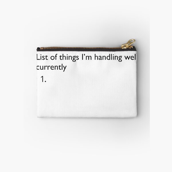 Item preview, List of things I’m handling well currently designed and sold by VickGR.