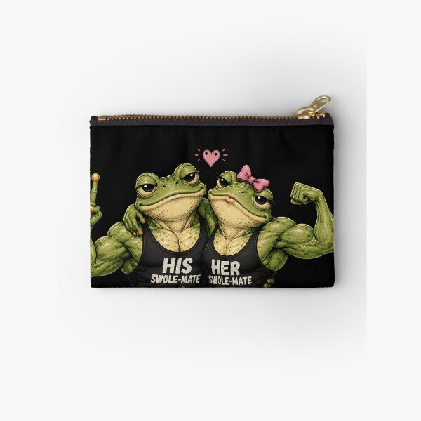 Item preview, Swolemates Frog Couple designed and sold by SurrealSproutz.
