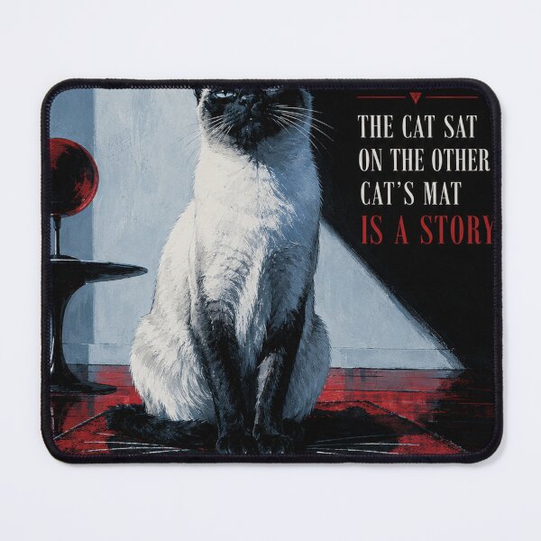 Item preview, The Cat on the Mat designed and sold by Happy Cyberboy.