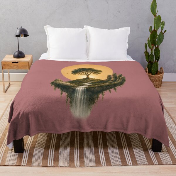 Item preview, Tree in the Hand Symbolic Nature Art designed and sold by SacredLensV.