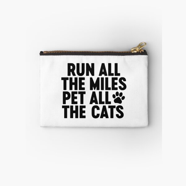 Item preview, Run All The Miles Pet All The Cats designed and sold by gunaone-design.