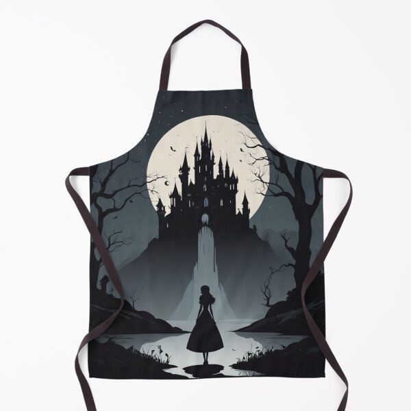 Item preview, In the Shadow of the Haunted Castle: A Full Moon Night in a Magical and Gothic Fairytale World designed and sold by Karina Creative Studio.