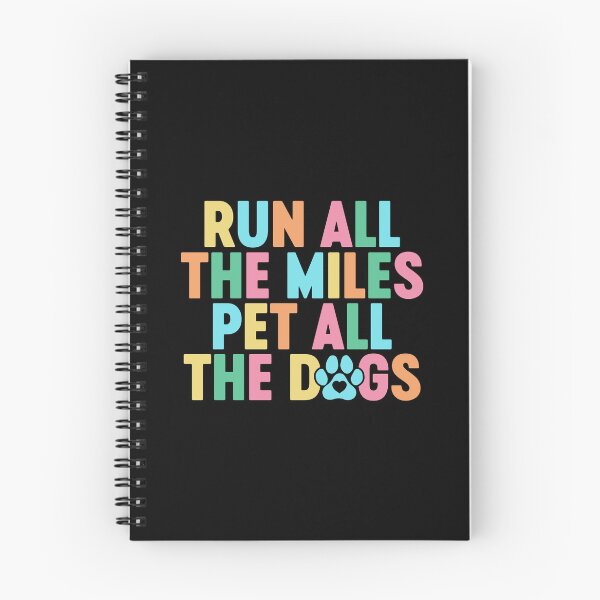 Item preview, Run All The Miles Pet All The Dogs designed and sold by gunaone-design.