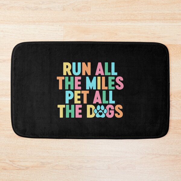 Item preview, Run All The Miles Pet All The Dogs designed and sold by gunaone-design.