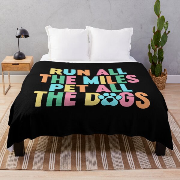 Item preview, Run All The Miles Pet All The Dogs designed and sold by gunaone-design.