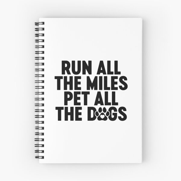 Item preview, Run All The Miles Pet All The Dogs designed and sold by gunaone-design.