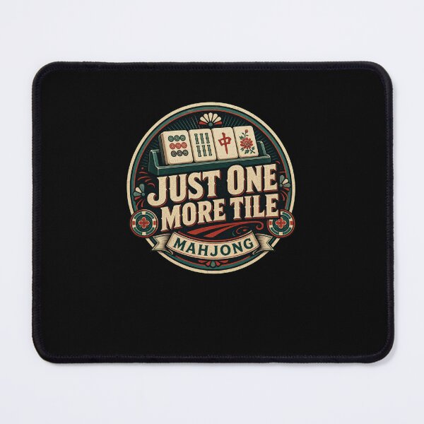 Item preview, Mahjong Player Retro Tile Game Enthusiast Design designed and sold by snowry.