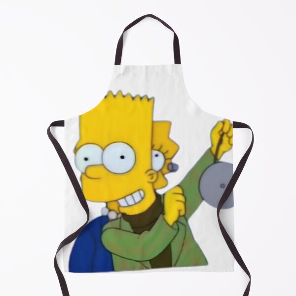 Item preview, Bart Ringing Gong Ohh Thats Gotta Hurt Cartoon Sticker designed and sold by DohLab.