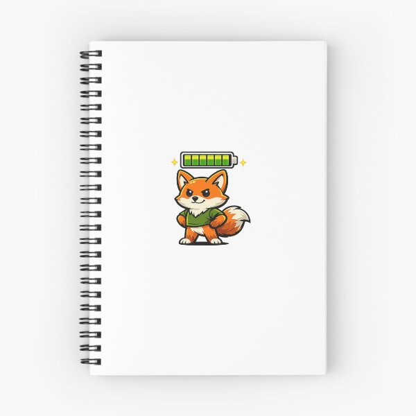 Item preview, Fully Charged Fox designed and sold by UnhalowdKitsune.
