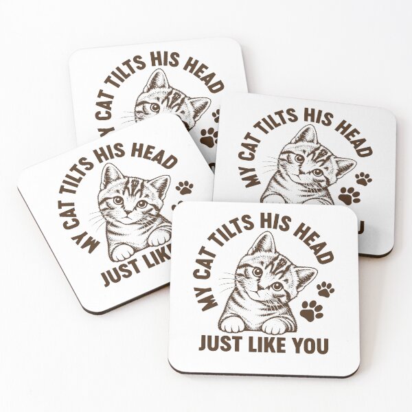 Item preview, My Cat Tilts His Head Just Like You - Funny Cat Owner designed and sold by gunaone-design.