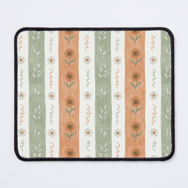Item preview, Sunflowers and Daisies in Stripes designed and sold by lockonjarvis.