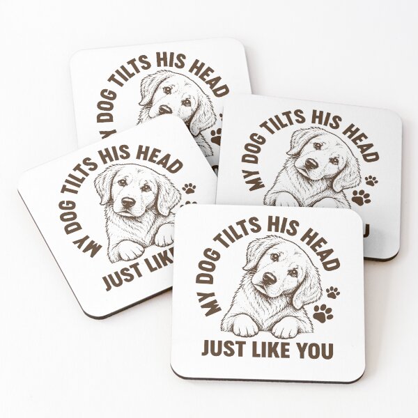 Item preview, My Dog Tilts His Head Just Like You - Funny Golden Dog Owner designed and sold by gunaone-design.