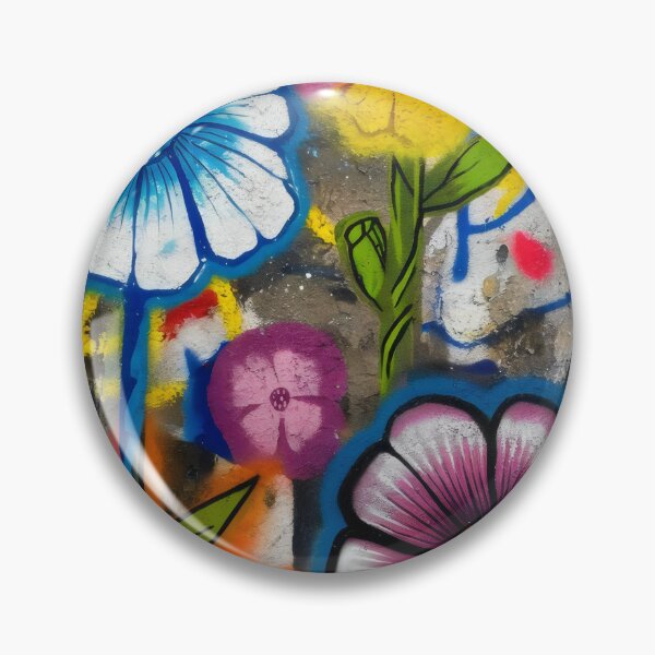 Item preview, Graffiti Flowers designed and sold by patterncrow.