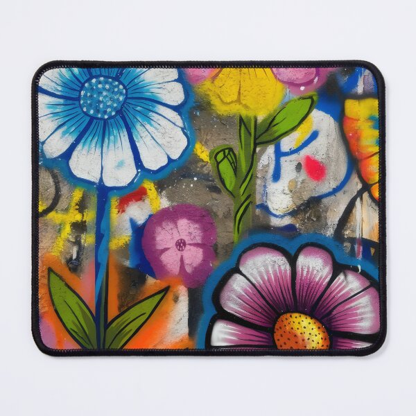 Item preview, Graffiti Flowers designed and sold by patterncrow.