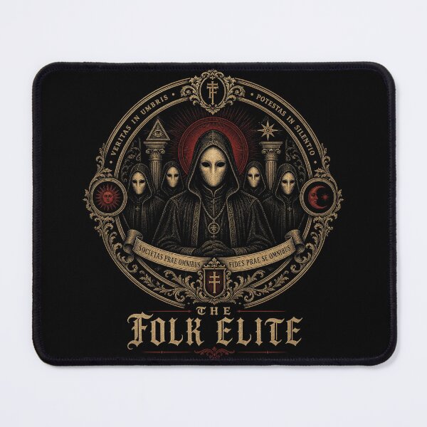 Item preview, Huss Valley The Folk Elite - Gothic Secret Society Meme designed and sold by Uglyandcute.