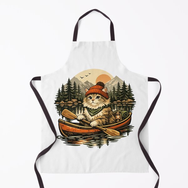 Item preview, Fluffy Cat Canoe Adventure designed and sold by teemix.