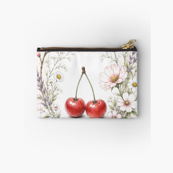 Item preview, Cherry Botanical Floral Art designed and sold by tmoca.