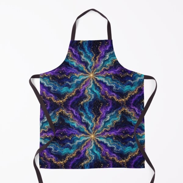 Item preview, Celestial Ocean Gold Radial Design designed and sold by Inkworksbyshery.
