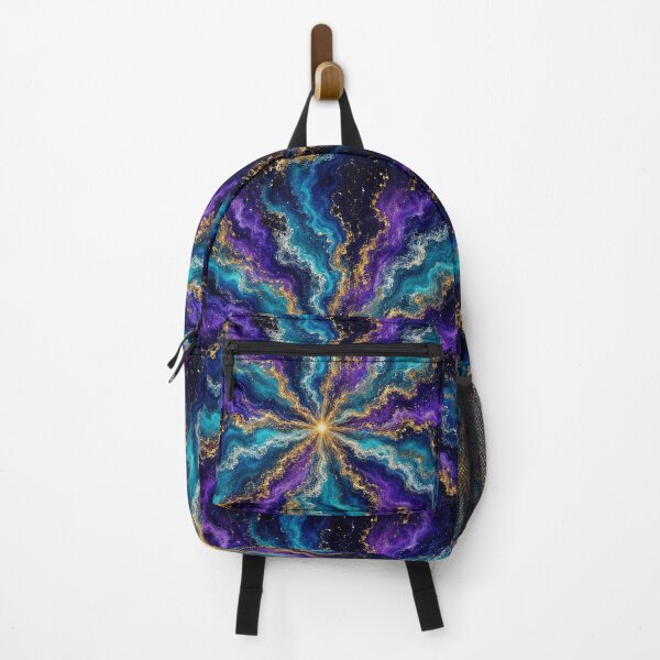 Item preview, Celestial Ocean Gold Radial Design designed and sold by Inkworksbyshery.