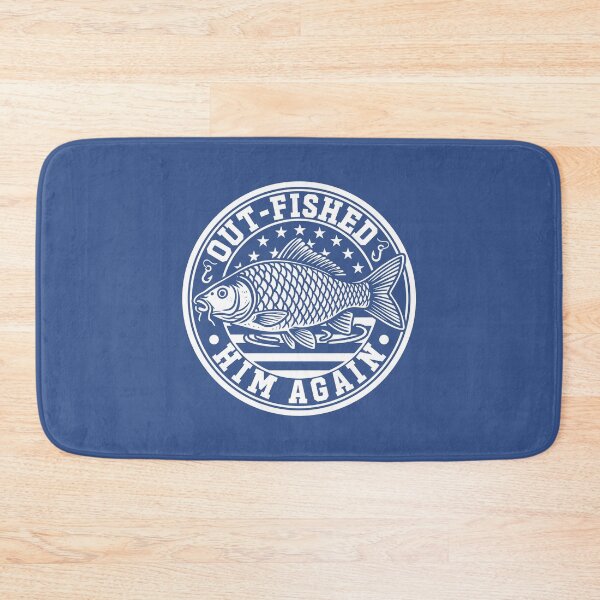Item preview, Outfished Him Again Funny Fishing American Flag Dad designed and sold by gunaone-design.