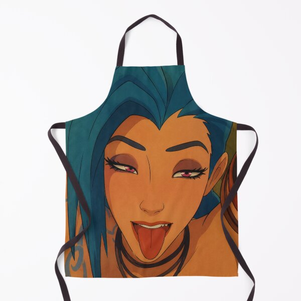 Item preview, Chaotic Blue-Haired Gunner Pin-Up | Wild Gamer Expression | Classic Western Animation Art designed and sold by Hollow Moon Studios..