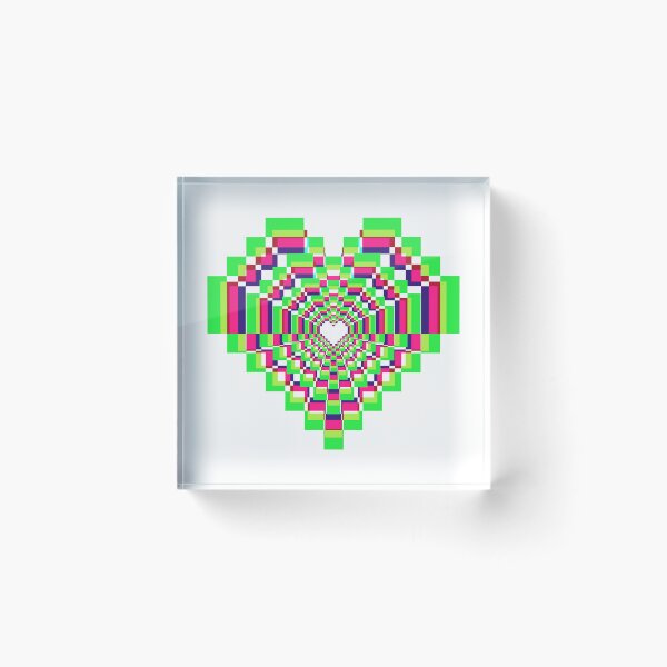Item preview, Pixel Heart -  Synthwave 3 designed and sold by animinimal.