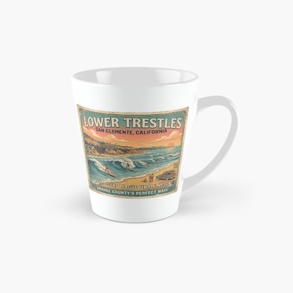 Item preview, Lower Trestles designed and sold by VintageArtByIda.
