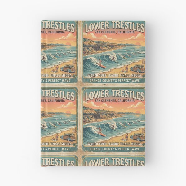 Item preview, Lower Trestles designed and sold by VintageArtByIda.