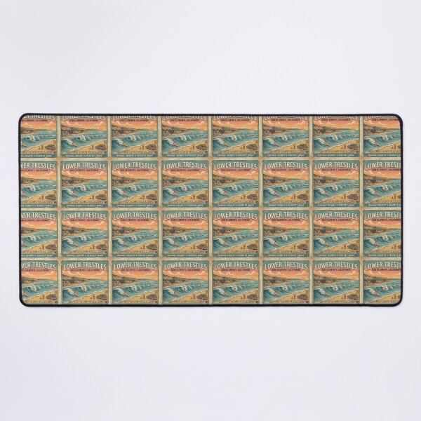Item preview, Lower Trestles designed and sold by VintageArtByIda.